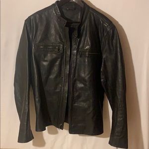 Leather jacket